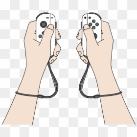 Hold Joy Con, HD Png Download - joycon png