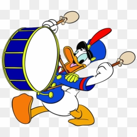 Disney Characters Marching Band, HD Png Download - baby duck png