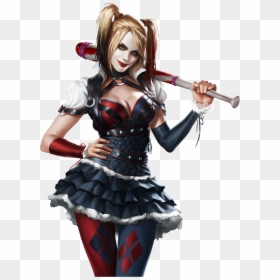 Harley Quinn Arkham Knight, HD Png Download - halloween costume png