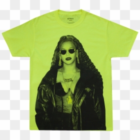 Beyonce Neon Green, HD Png Download - green shirt png
