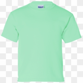 Mint Green T Shirt Back, HD Png Download - green shirt png