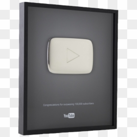 The Youtube Wiki, HD Png Download - golden button png