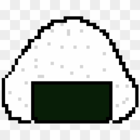 Big Circle Pixel Art, HD Png Download - onigiri png