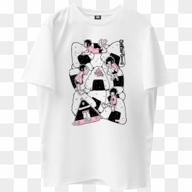 T-shirt, HD Png Download - onigiri png