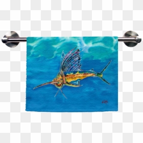 Sailfish Hand Towel - Towel, HD Png Download - sailfish png