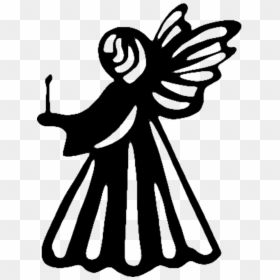 Window Angel Glass Christmas Clip Art - Illustration, HD Png Download - angels png clipart for photoshop