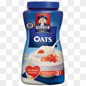 Quaker Oats Jar 1kg - Quaker Oats Jar, HD Png Download - quaker oats png