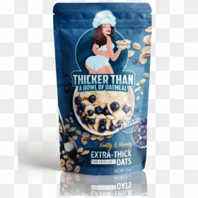 Thicker Than A Bowl Of Oatmeal, HD Png Download - quaker oats png