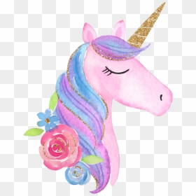 Easy Unicorn Painting Ideas, HD Png Download - cabeza png