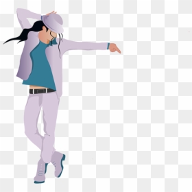 Michael Jackson Dance Cartoon Images Hd, HD Png Download - michael jackson dancing png