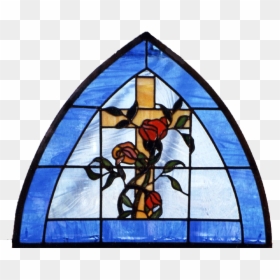 Stained Glass, HD Png Download - church window png