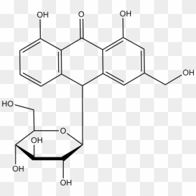 Aloin Structure - Glycosidic Linkage, HD Png Download - sabila png