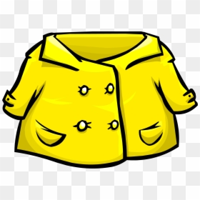 Banner Free Stock Rain Coat Clipart - Yellow Jacket Cartoon Png, Transparent Png - coat clipart png