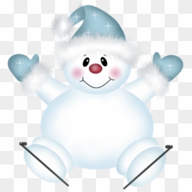 Snowman Cute Christmas Clipart, HD Png Download - snowman clip art png