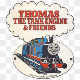 Picture 1 Of - Britt Allcroft Thomas Limited 1984, HD Png Download - thomas train png