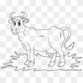 Vacas Para Colorear , Png Download - Line Art, Transparent Png - vacas png