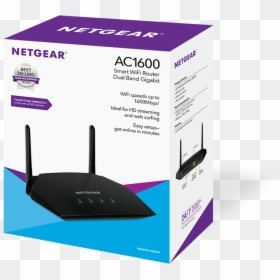 Netgear Ac1600 Smart Wifi Router , Png Download, Transparent Png - wifi router png