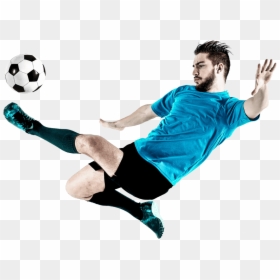 Football Player Png - Transparent Background Soccer Player Png, Png Download - playing soccer png