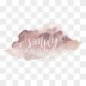 Simply Handmade Logo Transparent Bkg - Handmade Craft Logo Ideas, HD Png Download - pink gradient png