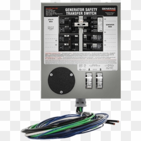 Portable Generator 30 Amp Transfer Switch, HD Png Download - electricista png