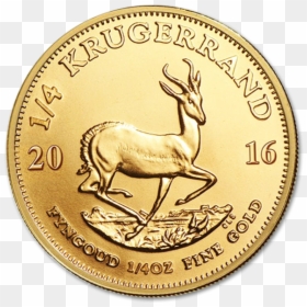 Krugerrand 1980 1 Oz Fine Gold, HD Png Download - gold bullion png