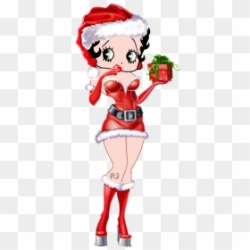 Betty Boop Christmas Png, Transparent Png - gorditas png