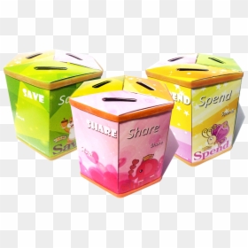 Spend Save Share Money Box, HD Png Download - money jar png