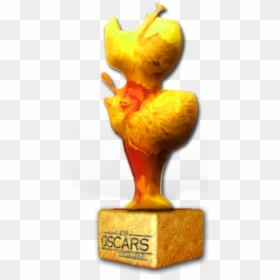 Trophee Oscar - Trophy, HD Png Download - the oscars png