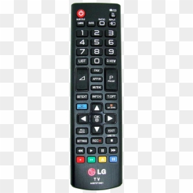 Lg Tv Remote Controller Akb73715646 - Scanfrost Tv Remote Control, HD Png Download - tv remote control png