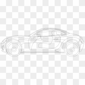 Car Sketch Png, Transparent Png - car sketch png