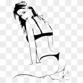 Erotica Vector, HD Png Download - lingerie model png