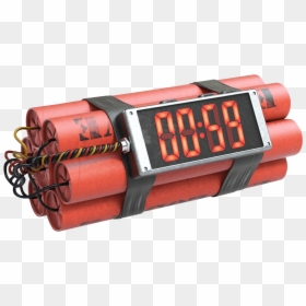 Time Bomb Dynamite - Dynamite Png, Transparent Png - dinamita png