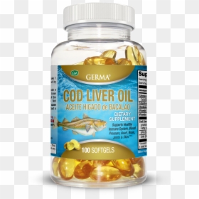 Cod Liver Oil, HD Png Download - higado png