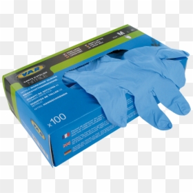 Nitrile Gloves Box, HD Png Download - box gloves png