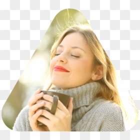Relaxed Woman, HD Png Download - confused girl png