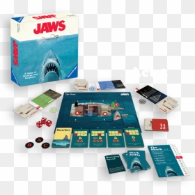 Jaws The Board Game, HD Png Download - board game pieces png