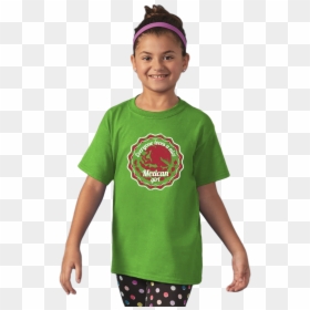 Mexican Girl In Green Shirt, HD Png Download - mexican girl png