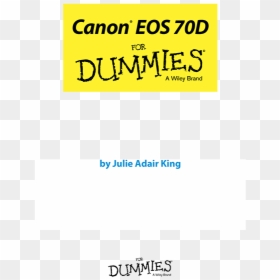 Title Page Image - Dummies, HD Png Download - canon 70d png