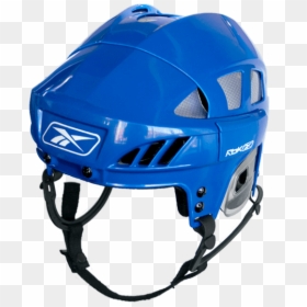 Blue Hockey Helmet Transparent , Png Download - Blue Reebok Hockey Helmet, Png Download - hockey helmet png