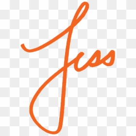 Jess Sig - Calligraphy, HD Png Download - over the hill png