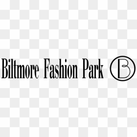 Biltmore Fashion Park 01 Logo Png Transparent - Calligraphy, Png Download - fashion vector png