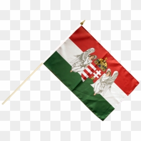 Kingdom Of Hungary 1867-1918 Hand Waving Flag - 45 Gelsenkirchen, HD Png Download - santa waving png