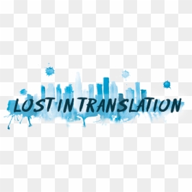 Lost In Translation - Calligraphy, HD Png Download - slapping hand png