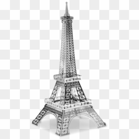 Metal Earth Models Eiffel Tower, HD Png Download - eiffel png