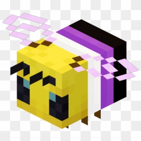 Minecraft Bee Png, Transparent Png - purple scroll png