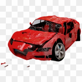 Mazda Rx 8, HD Png Download - damaged car png