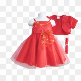 12653 Infant Tulle Dress W/bolero , Png Download - Born Baby Dress Png, Transparent Png - tulle png