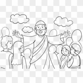 Moses And The Israelites Coloring Pages, HD Png Download - angry people png