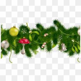 19 Christmas Holly Garland Clip Library Stock Huge - Christmas Garland Png, Transparent Png - xmas decorations png