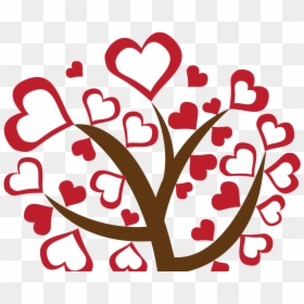 Love Heart Tree Free Downnload Png Scrapbooking Valentine"s - Valentine Heart Tree Clipart, Transparent Png - heart tree png